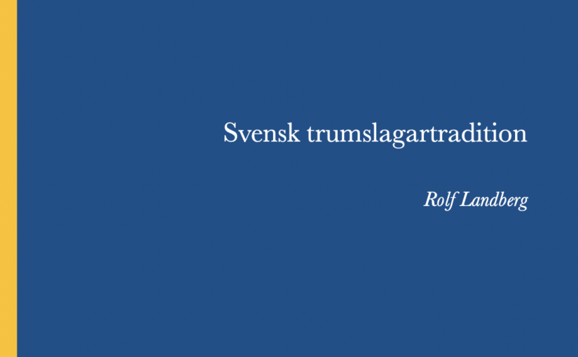 Svensk trumslagartradition